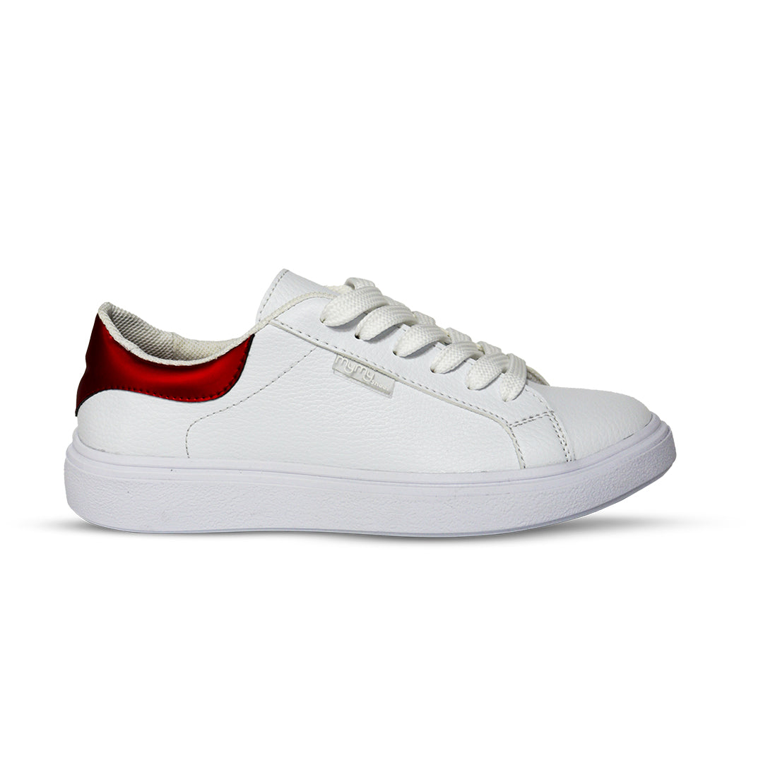 ITALO BLANCO APLIQUE ROJO