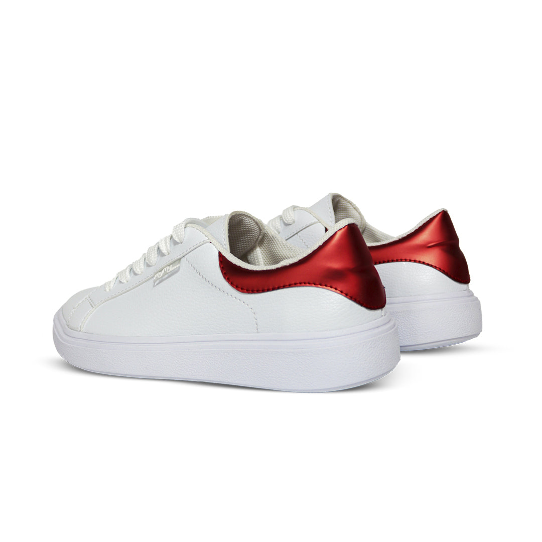 ITALO BLANCO APLIQUE ROJO